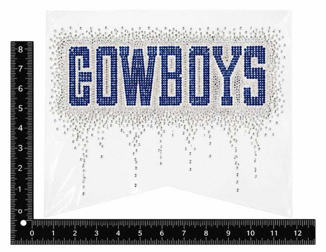 Dem Boyz Bedazzled Iron-on Patch
