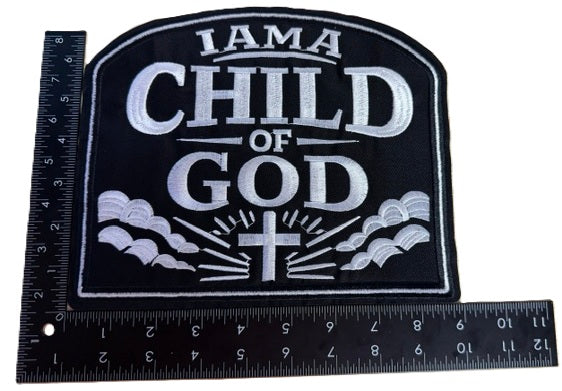 Child of God Fabric  Iron-on Patch