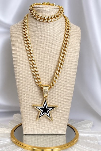 Dem Boyz Gold Chain set