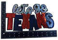 H-Town Lets Go Sequin Iron-on Patch