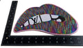 Rainbow- Logo Lip Sequin Iron-on Patch